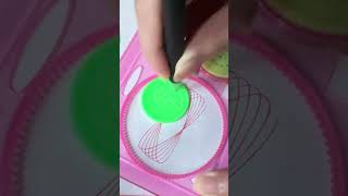 How many rotations did the pen make in total 🤔 Spirograph satisfying shorts Oct 6 2024 [upl. by Akiram260]