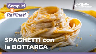 SPAGHETTI con la BOTTARGA il CAVIALE del MEDITERRANEO😎🍝🤍 [upl. by Sammy]