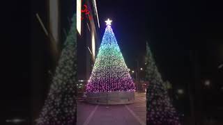 large programming PVC simulated Christmas tree [upl. by Aihtekal163]