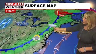 Jannas Wednesday Forecast  Unseasonably Warm [upl. by Oloap]