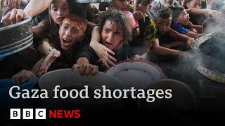 US says “policy of starvation” in Gaza would be “horrific and unacceptable”  BBC News [upl. by Janeta]