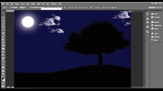 Photoshop tutorials  Scenery [upl. by Mycah]