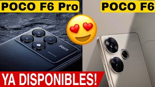 Poco F6 Y Poco F6 Pro Ya Son Oficiales El Rey Llegó 👑 Características Primeras Impresiones Y Más [upl. by Akineg]