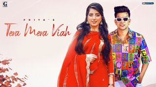 Tera Mera Viah  PRIYA Official Song Jass Manak  MixSingh  Full Video 19 October 6 PM  Geet MP3 [upl. by Alleyne358]