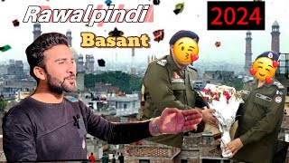 Kite flying on Basant 2024😘🪁Cantt Basant Rawalpindi ❤️🥰basant [upl. by Neiviv]