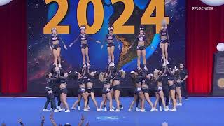 KC Cheer Fierce 5  Finals The Cheerleading Worlds 2024 WITH SOUND [upl. by Parsaye]