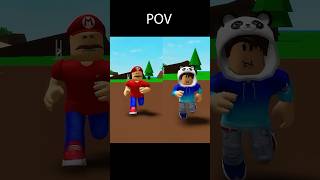 POV Johhny Plays Red Light Green Light I Roblox  Roblox Reaction shorts roblox fyp [upl. by Aivuy]