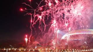 New Years Eve 20162017  Adelaide Fireworks 2100 [upl. by Brocky173]