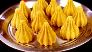 ना मावा ना मलाई 10 मिनट में गणपति बाप्पा के सबसे प्रिये Modak  Special Stuffed Modak Recipe [upl. by Nan]