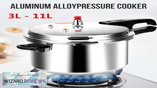 18202228cm Kitchen Pressure Cooker Electric Stove Gas Stove Energysaving Safety Cooking Review [upl. by Aniloj]