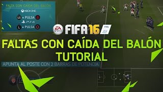 FIFA 16  Tutorial  Faltas con caída del balón [upl. by Clint]