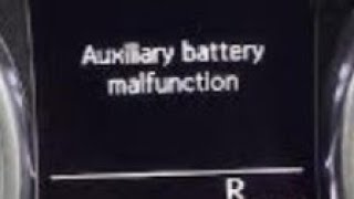 2015 MB ML350 Auxiliary Battery Malfunction Alert repair [upl. by Libre]