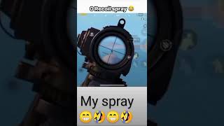 My spray akm bgm teg your friend gamer video short video BGMi [upl. by Ikceb316]