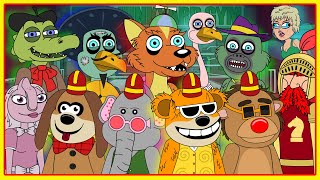 The Banana Splits vs Willys Wonderland Parody Animation [upl. by Clellan925]