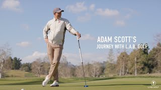 Adam Scotts Journey With LAB Golf [upl. by Eignat]