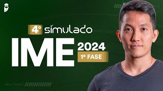 4º Simulado IME 2024 2ª Fase  2º dia [upl. by Nyleahs]