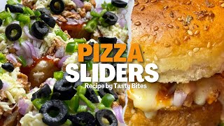 Pizza sliders  Fusion of burgers with pizza flavour [upl. by As]