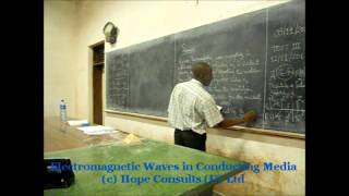 Electromagnetic Waves in Conducting Media [upl. by Collyer194]