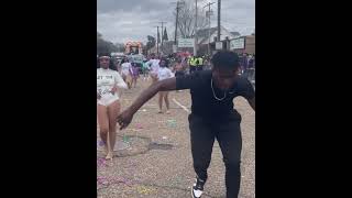 Nola bounce at Lafayette parade [upl. by Rocray]