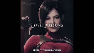 Love Potions 1 HOUR  BJ Lips feat Princess paparazzi  slowed  reverb [upl. by Ponton]