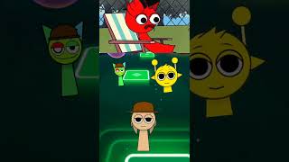 Sprunki Incredibox dama tu Casita cover tiles hope game ytshorts coffindance incredibox [upl. by Martinson]