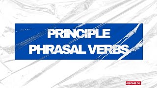 Principle Phrasal Verbs  İngilizce [upl. by Annairda]