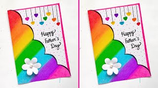 Fathers Day Greeting Card Ideas  Cute amp Beautiful Fathers Day Card  DIY Fathers Day Card 2024 [upl. by Ruella813]