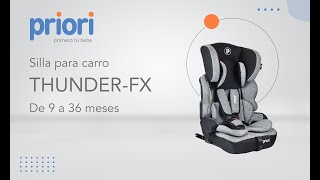 Silla de Carro THUNDER FX [upl. by Iinde831]