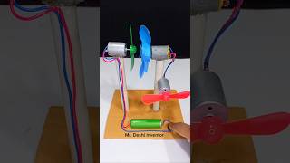 Windmill Generator ° DC Motor dcmotor tech windmill motor youtubeshorts [upl. by Hanoj]