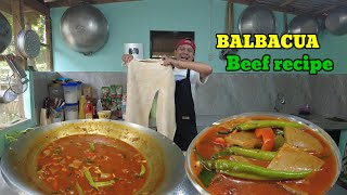 How to cook BALBACUA balat ng baka  Beef recipe  Lutong pinoy [upl. by Eninnaj]