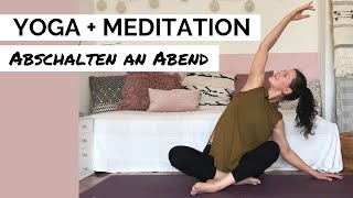 Yoga und Meditation zum Abschalten am Abend [upl. by Kristine]