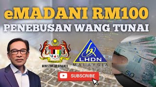 PERLU TAHU CASHOUT eMADANI RM100 UNTUK BAYARAN BIL BAGAIMANA [upl. by Ahsimot]