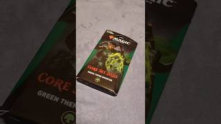 10th booster at Tabletop with Dad  Core Set 2020 Green Theme booster for Magic the Gathering [upl. by Kowalski]