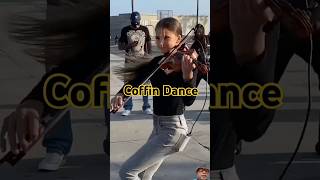 Coffin Dance violin music cover dance edm karolinaprotsenko [upl. by Brandie]