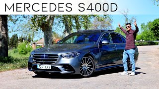 MERCEDES S400d 2022  Review en español  LoadingCars [upl. by Azerila762]