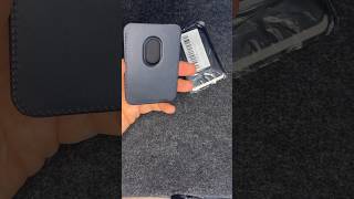 unboxing magsafe wallet from aliexpress iphone [upl. by Erimahs442]