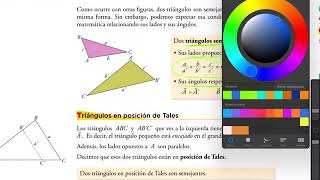 3º ESO Tema 10 Problemas métricos en el plano Semejanza de triángulos [upl. by Shanney]