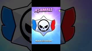 6X AŞAMALI STAR DROP😱viral brawl keşfet viralvideos shortvideos supercell fyp [upl. by Manup]