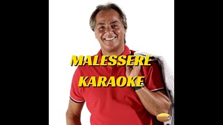 Mauro Nardi  Malessere  Karaoke [upl. by Ylelhsa222]