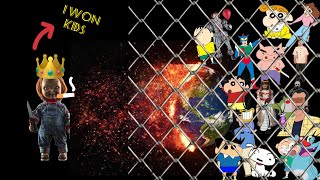 Shinchan Bo Kazama Masao Nohara Family Shiro vs Chucky Aliens  Granny Chapter 2  Final Battle ep5 [upl. by Nohsal]