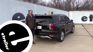 etrailer  Stealth Hitches Rack Receiver Installation  2020 Hyundai Palisade [upl. by Arek]