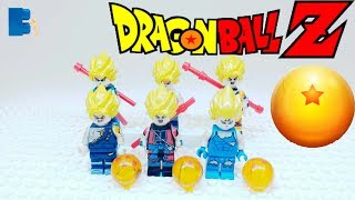 REVIEW LEGO Dragon Ball Minifigures KORUIT XP 021 026 Unofficial LEGO [upl. by Gurias953]