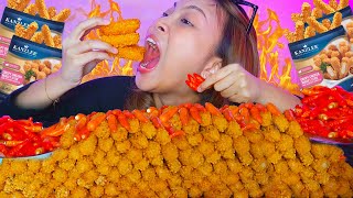 MUKBANG NUGGET SEGUNUNG  CABE RAWIT 50 BIJI 😱🤯🌶️🌶️🌶️ [upl. by Lemon]