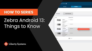 Zebra Android 13 Things to Know [upl. by Wisnicki]