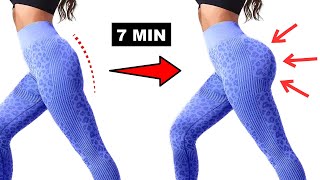 7 MIN INTENSE BOOTY PUMP No Equipment At Home [upl. by Marji]