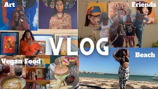 Exploring Merida Mexico With Friends Through Art amp Vegan Food  Vlog [upl. by Ettenyl399]