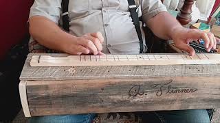 quotDown At The Crossquot homemade pallet wood mountain dulcimer [upl. by Aihsened]