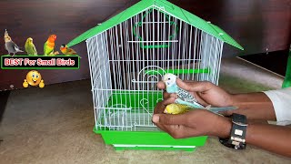 Best TravelCarrying Cage For Small Birds  Bird cage for BudgiesFinchesLove Birds [upl. by Rourke]