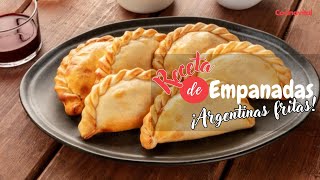 Cómo hacer empanadas argentinas fritas receta fácil y deliciosa [upl. by Ttegirb629]