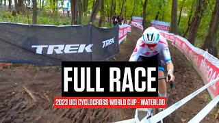 FULL RACE 2023 UCI Cyclocross World Cup Waterloo [upl. by Laufer]